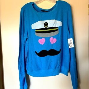 Wildfox Captain Baggy Beach Jumper